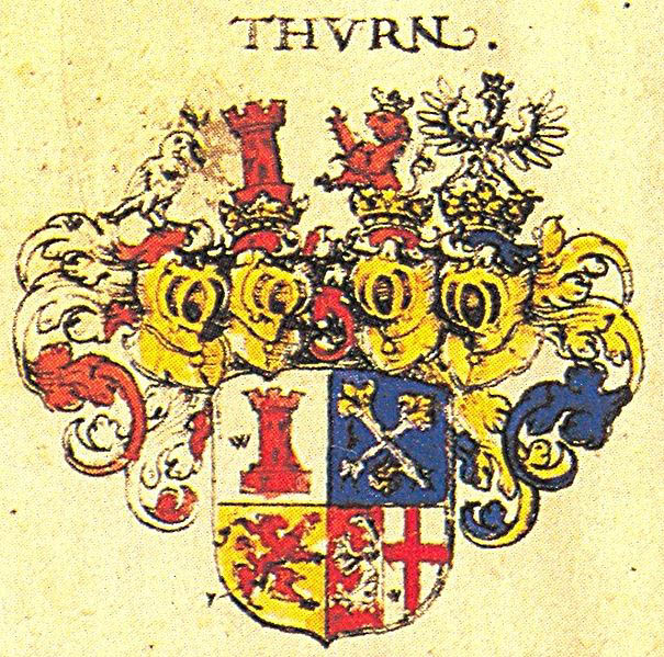 Grb rodbine Thurn-Valsassina, 1616-1888 (wikimedia)