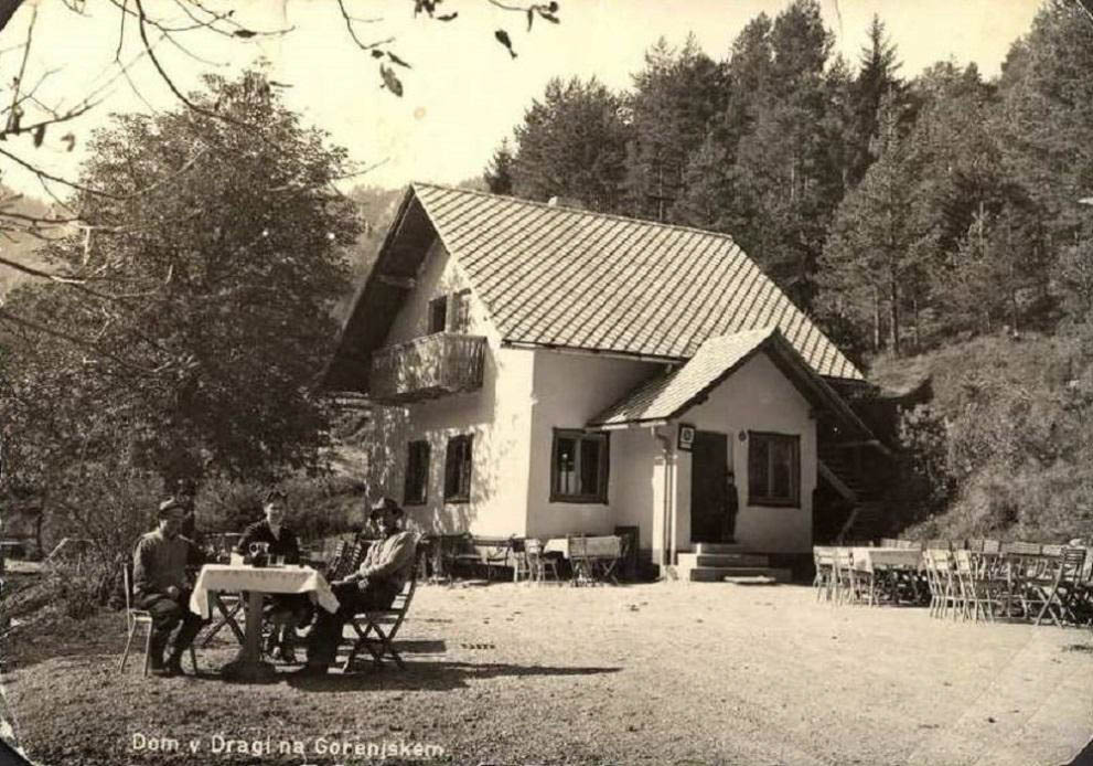 Dom v Dragi na Gorenjskem, od. 1960