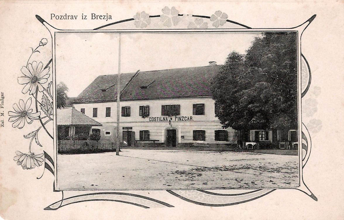 Gostilna Finžgar, od. 1900