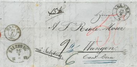 Pismo poslano z Bleda, 1857