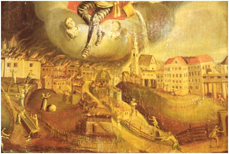 Požar v Radovljici (in Predtrgu), 1761