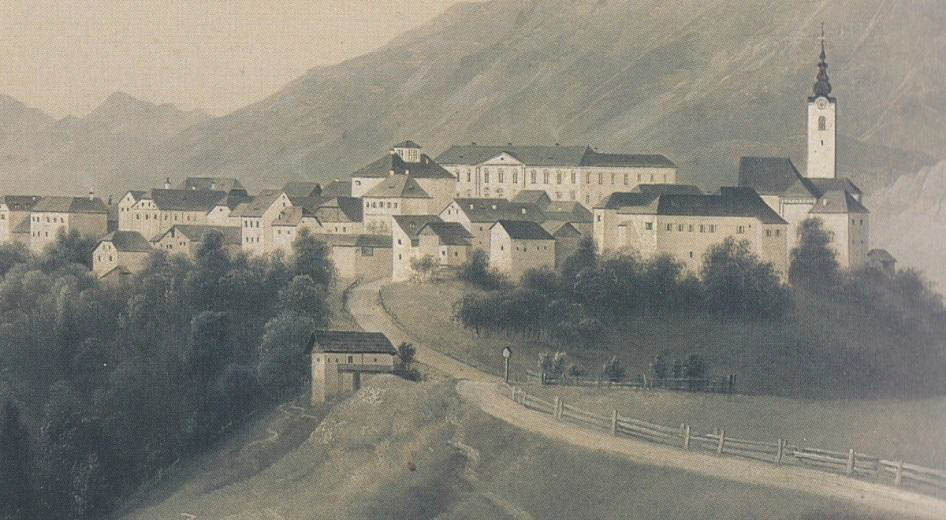 Radovljica – pot na gradišče, 1864