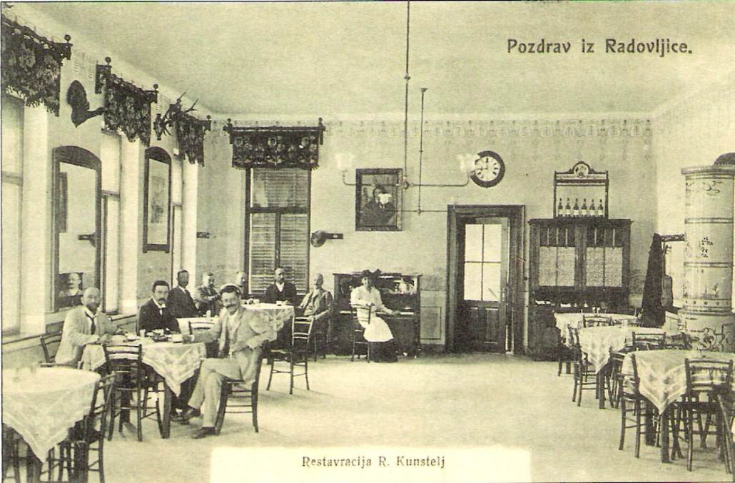 Restavracija Rudolf Kunstelj, 1906