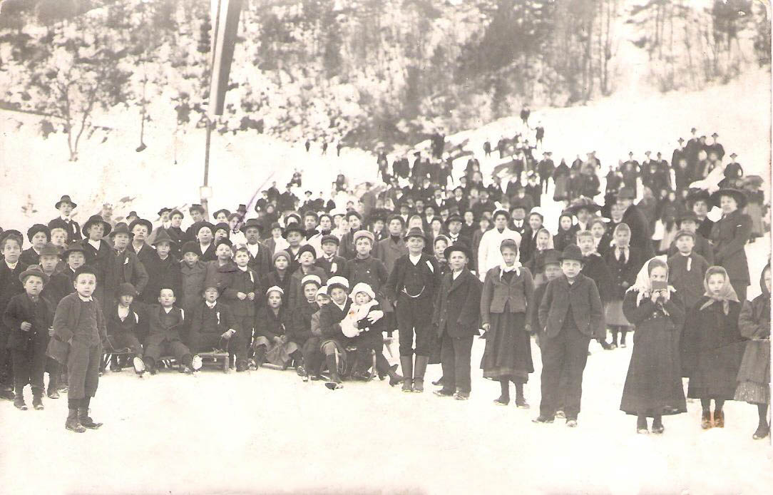 Sankališče Lancovo, leta 1907 ali 1908