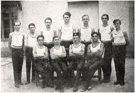 Člani Sokolskega društva v Radovljici, 1933
